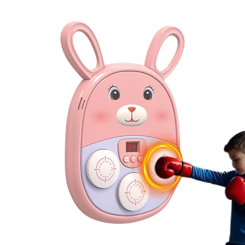 Boxing Musikmaschine | Cartoon-Design Intelligentes Boxgerät Mit Akku - LED Schlagpolster Mit Musik Für Training Familie Zuhause Indoor Outdoor Geburtstag Geschenk Boxing Musikmaschine | Cartoon-Design Intelligentes Boxgerät Mit Akku - LED Schlagpolster Mit Musik Für Training Familie Zuhause Indoor Outdoor Geburtstag Geschenk von Generisch
