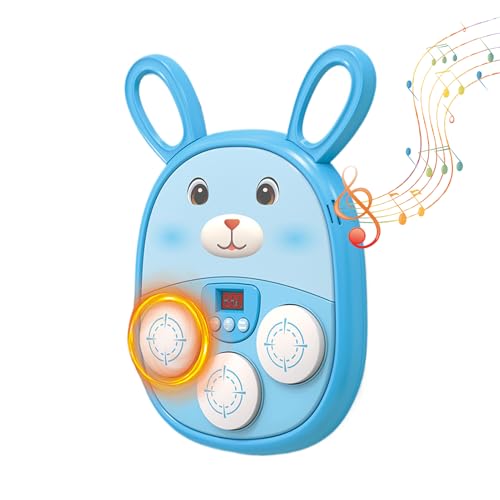 Boxmaschine Für Erwachsene | Cartoon-Design Intelligentes Boxgerät Mit Akku,LED-Musik-Spielbrett Für Innen- Und Außenbereich, Heimtraining Und Familienfreizeit von Generisch
