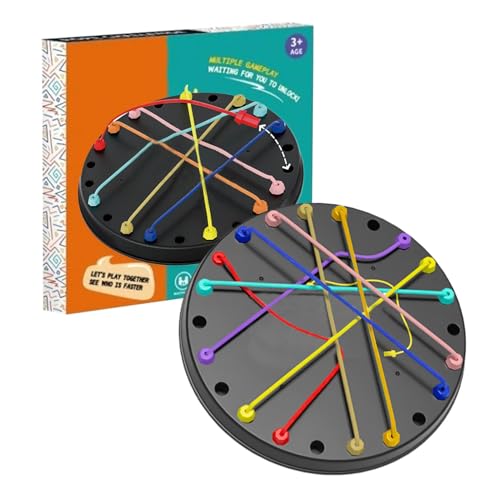 Break Rope Game Mit Verschiedenen Schwierigkeitsstufen, Unterhaltsames Knotenlöser-Spiel, Geeignet Für Alle Altersgruppen, Perfekt Für Drinnen Und Draußen, Farbenfrohes Denkspiel Zur Förderung Von Ged Break Rope Game Mit Verschiedenen Schwierigkeitsstufen, Unterhaltsames Knotenlöser-Spiel, Geeignet Für Alle Altersgruppen, Perfekt Für Drinnen Und Draußen, Farbenfrohes Denkspiel Zur Förderung Von Ged von Generisch