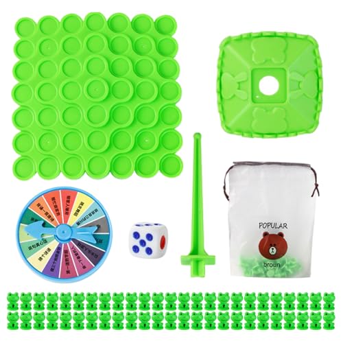 Brettspiel, ausgeglichenes Tree Board Game | Desktop Frog Balance Toy für Mädchen,Eltern-Kind-Interaktive-Spiele für, Kindergarten, Innen-, Außen-, Reisen von Generisch