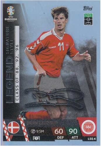 Brian Laudrup Dänemark Legend Unterschrift Fußball Auto Sammelkarte LSS 4 Signature Style Brian Laudrup Dänemark Legend Unterschrift Fußball Auto Sammelkarte LSS 4 Signature Style von Generisch