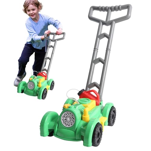 Bubble Blower - Tay Lawn Mower, automatischer Blasen-Hersteller | Leuchtendes und Audiospielzeug, mehrfarbige Blasen an sonnigen Tagen, Outdoor-Unterhaltung oder Gartenspiele, genießen Sie die Biene Bubble Blower - Tay Lawn Mower, automatischer Blasen-Hersteller | Leuchtendes und Audiospielzeug, mehrfarbige Blasen an sonnigen Tagen, Outdoor-Unterhaltung oder Gartenspiele, genießen Sie die Biene von Generisch