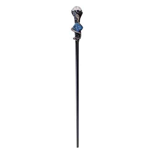 Buch Basteln Für Erwachsene 1 Pcs Natürlichen Kristall Zauberstab Handgemachte DIY Zauberstab Cosplay Halloween Zepter Hexe Cane Kunsthandwerk Für Erwachsene Unter 10 Jahren (White, One Size) von Generisch
