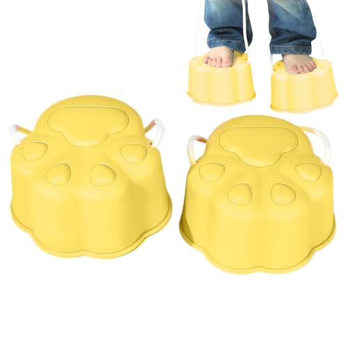 Bucket Stelzen zum Gehen, Gehen Stelzen für Kinder, 2x Pfotenform Eimer Stelzen für Kinderausgleich, Söhne Tochter Verbesserung der feinen motorischen Fähigkeiten Sensorisches Spielspielzeug für Wohnz Bucket Stelzen zum Gehen, Gehen Stelzen für Kinder, 2x Pfotenform Eimer Stelzen für Kinderausgleich, Söhne Tochter Verbesserung der feinen motorischen Fähigkeiten Sensorisches Spielspielzeug für Wohnz von Generisch