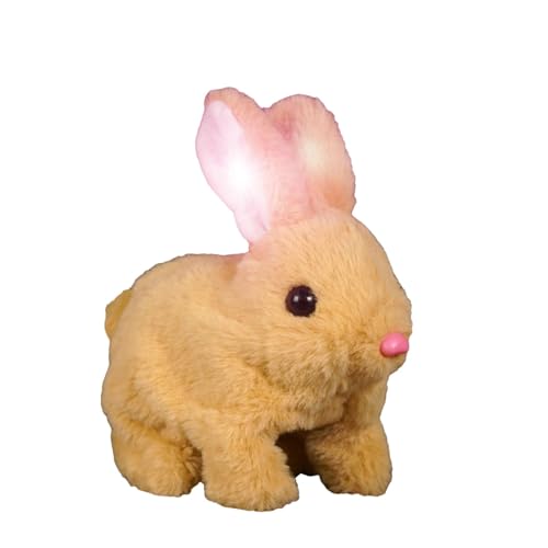 Bunby - My Realistic Bunny Toy | Bunny Mein Realistisches Kaninchen | Realistisches Kaninchen Spielzeug mit Springen Zuckender Nase und Wackelnden Ohren | Hüpfendes Kaninchen Spielzeug für Kinder Bunby - My Realistic Bunny Toy | Bunny Mein Realistisches Kaninchen | Realistisches Kaninchen Spielzeug mit Springen Zuckender Nase und Wackelnden Ohren | Hüpfendes Kaninchen Spielzeug für Kinder von Generisch