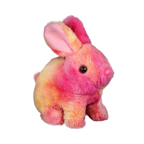 Bunny - Ostern Mein Realistisches Hasenspielzeug, Osterhasen Gefüllte Tierpuppe, Interaktives Realistischer Springen Zuckend Ohren -Ohren von Generisch