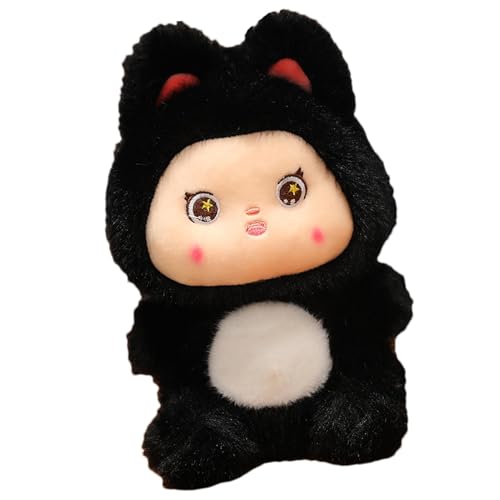 Bunny Plush | Weiche Plüschfigur – 25 cm tragbare Hasenpuppe, bezaubernde Innendekoration für Wohnzimmer, Schlafzimmer, Arbeitszimmer von Generisch