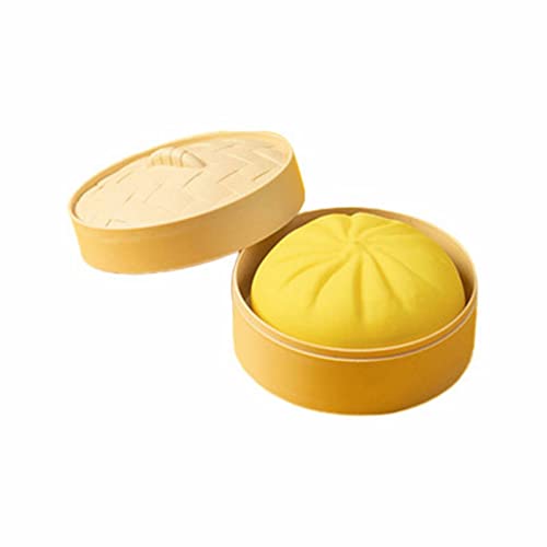 Bunte Knödel Stressbälle Sensorisches Quetschen für stressfreies Spielen (Yellow, A) von Generisch