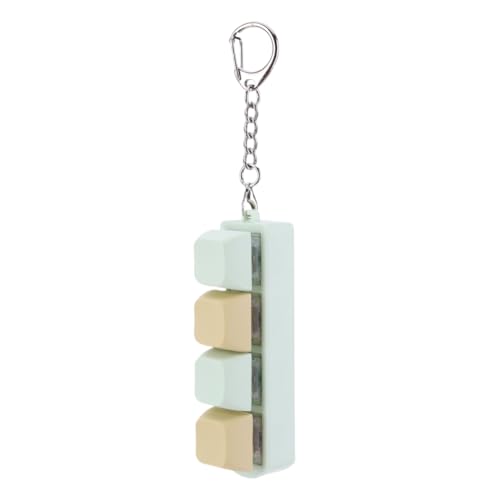 Button Keycap Fidget Keychain 4 Keys Keyboard Decompression Toys DIY Finger Keyboard Caps Toy Keyboard Cube Toy, for Adult To Relief Stress Pass The Time Button Keycap Fidget Keychain 4 Keys Keyboard Decompression Toys DIY Finger Keyboard Caps Toy Keyboard Cube Toy, for Adult To Relief Stress Pass The Time von Generisch