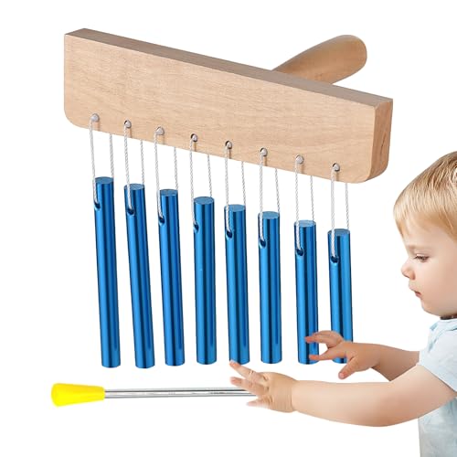 CHIMES STRUMENT - CHIE BELL einzeiliges Klangheilungs- und Schlaginstrument | Tragbares Musikinstrument für Erwachsene, Anfänger, Männer und Frauen von Generisch