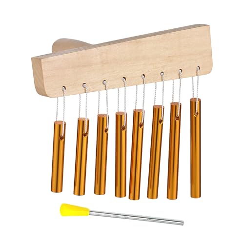 CHIMES STRUMENT | Single Bell CHIME | Hand-Schlaginstrumente, Klangheilinstrumente für Erwachsene Frauen Anfänger von Generisch