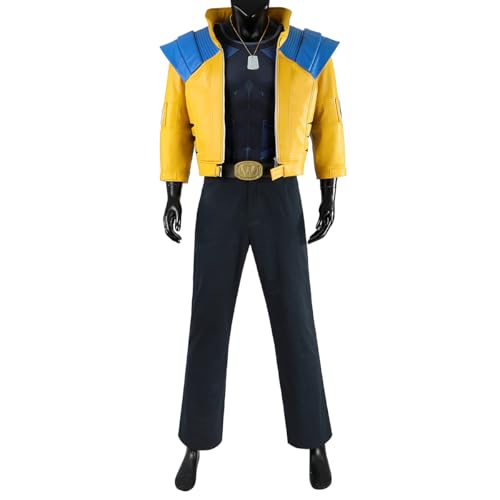 COSLANDERS Herren Wolverine-Kostüm, Outfit, Halloween, Wolverine-Kostüm, Jacke (Stil 1, M) von Generisch