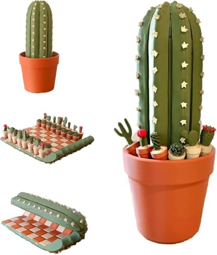 Cactichess - Roll -up -Kaktus -Schach -Set, 3D -gedruckte 32 -pcs -tragbare Schachbrettgeschenke, Roll -up -tragbare Reiseschachbrett, saftige Schachstücke von Pflanzen,1Set Cactichess - Roll -up -Kaktus -Schach -Set, 3D -gedruckte 32 -pcs -tragbare Schachbrettgeschenke, Roll -up -tragbare Reiseschachbrett, saftige Schachstücke von Pflanzen,1Set von Generisch
