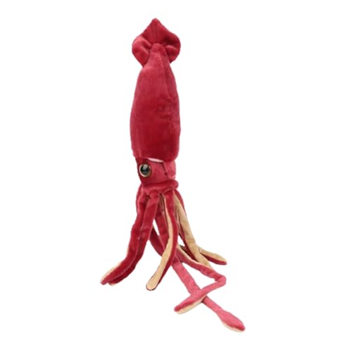Calamar teddys Animal, Squid teddys | Großes Tintenfisch -teddys -Spielzeug | Weiches Tier teddys Für Die Heimdekoration, 65 cm Gefüllter Penet von Generisch