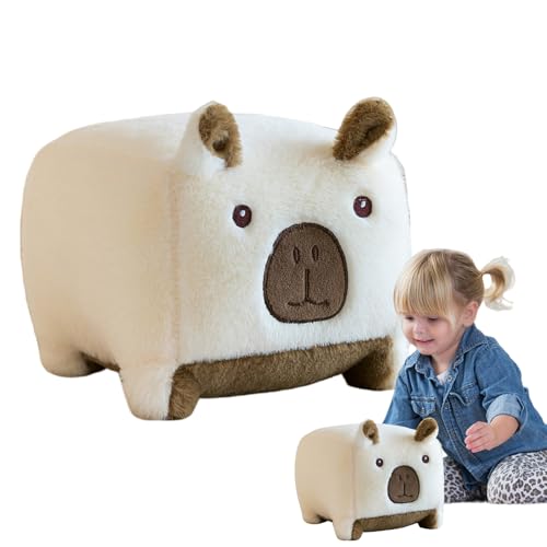 Capybara Plüschtier Kuscheltier,Capybara Schmusedecke Mit Kissenfunktion - Weiches Kuschelkissen Als Wohnaccessoire Für Sofa Bett Wohnzimmer Auto Und Schreibtisch Capybara Plüschtier Kuscheltier,Capybara Schmusedecke Mit Kissenfunktion - Weiches Kuschelkissen Als Wohnaccessoire Für Sofa Bett Wohnzimmer Auto Und Schreibtisch von Generisch