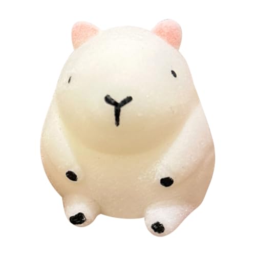 Capybara Squeeze Spielzeug | Bequeme Dehnbare Capybara -Spielzeuge | Kreative Capybara Stress Bälle | Makkel -Zappelspielzeug für die Linderung von Stress und dauerhafter Genuss von Generisch