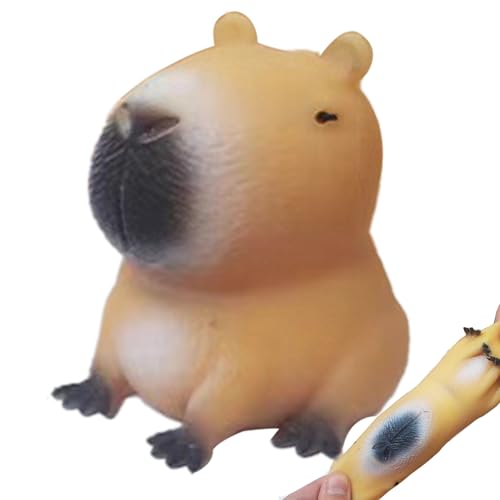 Capybara Squeeze Toy - Soft Stress Ball Für Erwachsene & Kinder | Niedliche Tierische Quadrische Zappelspielzeug | Tiere Stress Ball Für Angstlinderung Und Sensorische Spiele Kinder Und Erwachsene Str Capybara Squeeze Toy - Soft Stress Ball Für Erwachsene & Kinder | Niedliche Tierische Quadrische Zappelspielzeug | Tiere Stress Ball Für Angstlinderung Und Sensorische Spiele Kinder Und Erwachsene Str von Generisch