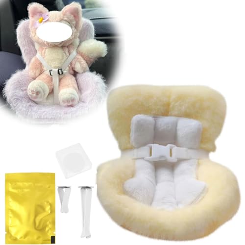 Car Decoration Accessories for Dolls, Car Air Vent Safety Seat, Perfect for Car Decoration and Display, Plush Doll Sofa, Cute and Functional Car Ornament for Fans and Doll Collectors (A-1) von Generisch