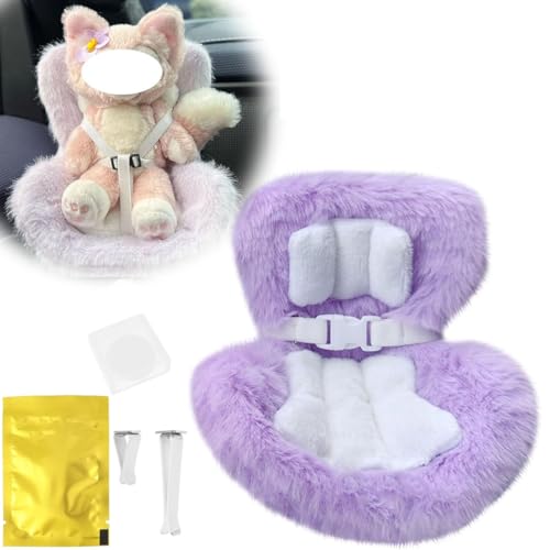 Car Decoration Accessories for Dolls, Car Air Vent Safety Seat, Perfect for Car Decoration and Display, Plush Doll Sofa, Cute and Functional Car Ornament for Fans and Doll Collectors (B-1) von Generisch