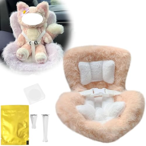 Car Decoration Accessories for Dolls, Car Air Vent Safety Seat, Perfect for Car Decoration and Display, Plush Doll Sofa, Cute and Functional Car Ornament for Fans and Doll Collectors (C-1) von Generisch