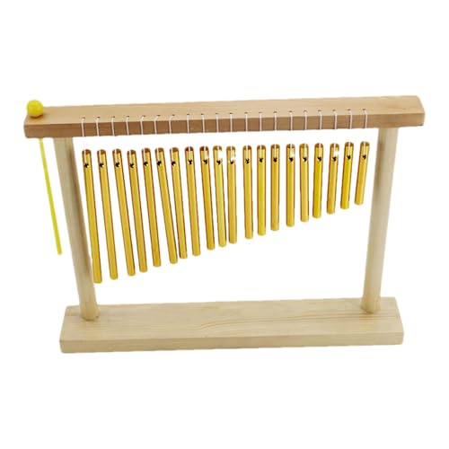Carals Mit Einer Reihe - Musical Percussion Instrument Carillon, Single Bar Carillon | Musikalisches Percussion -Instrument Mit Mallet | Musikalisches Carillon Instrument von Generisch
