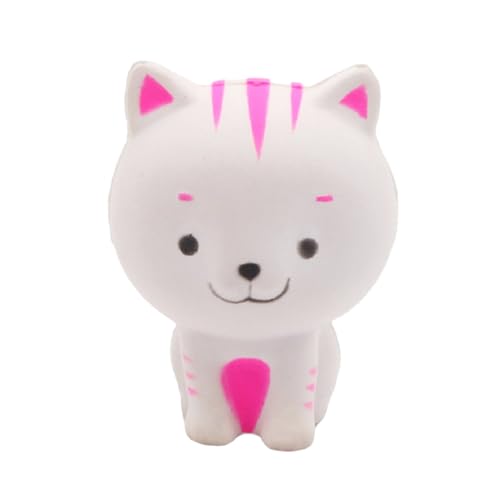 Cartoon-Katze Handygurte Süßes Weiches Brot-Charm Duftendes Kinderspielzeug (White, One Size) von Generisch