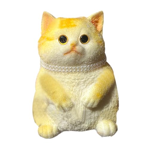 Cartoon Katzenspielzeug - Squishy Stress Figur, Lustige Mochi Squeeze Tier Fidget Plaything, Soft Relief Begleiter, Party Favor Ornament | Entspannender Artikel für Kinder Erwachsene Haustiere Cartoon Katzenspielzeug - Squishy Stress Figur, Lustige Mochi Squeeze Tier Fidget Plaything, Soft Relief Begleiter, Party Favor Ornament | Entspannender Artikel für Kinder Erwachsene Haustiere von Generisch
