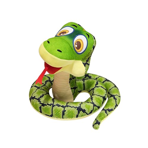 Cartoon Simulation Spielzeug Spielzeug Schlaf Kissen Kinder Komfort Puppe Maskottchen Geburtstag Baby-Puppe (Green, 25cm) von Generisch