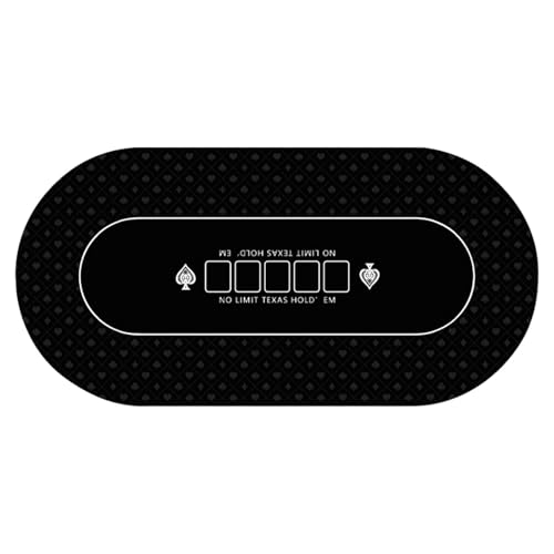 Casiino Tischdecke – Poker-Tischplatten, Spieltisch-Abdeckung, tragbare Holdem-Pokermatte, Holdem-Gummi-Poker-Top-Matte für Poker- , Spendenaktionen, Themenpartys, Versammlungen, 120 x 60 cm Casiino Tischdecke – Poker-Tischplatten, Spieltisch-Abdeckung, tragbare Holdem-Pokermatte, Holdem-Gummi-Poker-Top-Matte für Poker- , Spendenaktionen, Themenpartys, Versammlungen, 120 x 60 cm von Generisch
