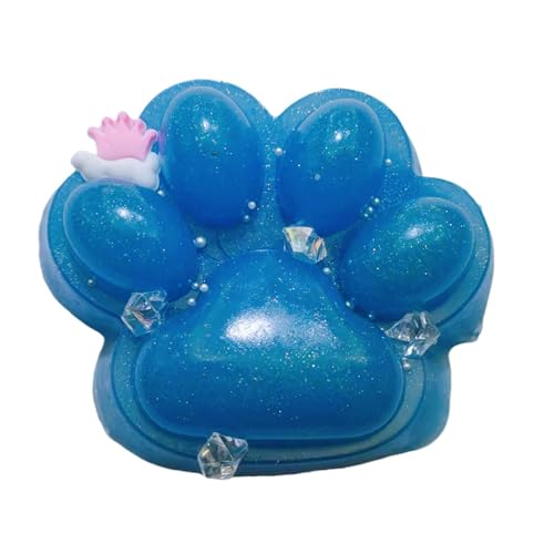 Cat Paw Squeeze Toys - Blue Soft Paw Sensory Toy | Hand Toys Cat Paw Stress Balls | Funny Novelty Sensory Stress Toy | 13cm/5.12inch High Resilience Rebound Ball Fidget Toy For Kids, & Adult Cat Paw Squeeze Toys - Blue Soft Paw Sensory Toy | Hand Toys Cat Paw Stress Balls | Funny Novelty Sensory Stress Toy | 13cm/5.12inch High Resilience Rebound Ball Fidget Toy For Kids, & Adult von Generisch