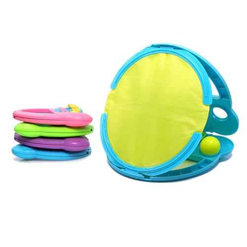 Catch Ball Toy - Toss and Catch Game Catch Ball - Beach & Yard Sports Toys for Kids - beinhaltet 2 Bälle für aktives Spiel - perfekt für Backyard-, Park & Beach -Aktivitäten für und Mädchen Catch Ball Toy - Toss and Catch Game Catch Ball - Beach & Yard Sports Toys for Kids - beinhaltet 2 Bälle für aktives Spiel - perfekt für Backyard-, Park & Beach -Aktivitäten für und Mädchen von Generisch