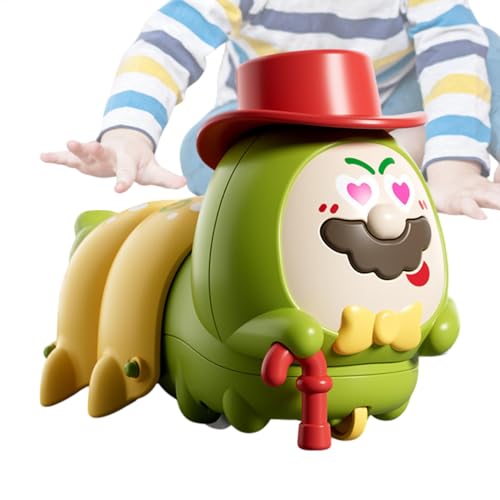 Caterpillar Wind Up Toy, Baby Crawling Toys, Animal Walking Toy, Kids Interactive Toy, Preschool Toddler Activity Toy, Wind Up Animal Toy, Crawling Caterpillar Toy, Toddler Walking Toy, Activity Toy f von Generisch
