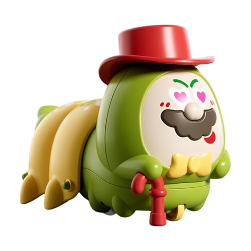 Caterpillar Wind Up Toy | Laufspielzeug für Tiere für Kinder, kriechendes Kleinkindspielzeug, Kinderspielzeug, Feinmotorikspielzeug für Kinder von Generisch