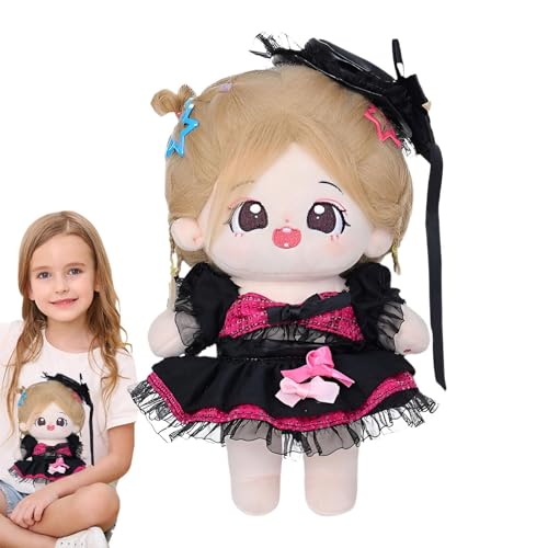 Charakter Plüschspielzeug, gefüllte Figur Doll | Weiche Anime -thematische Plüsch -Figur Spielzeug,Entzückende Pushies -Puppe, Animationsspielperipherieger für, Mädchen Charakter Plüschspielzeug, gefüllte Figur Doll | Weiche Anime -thematische Plüsch -Figur Spielzeug,Entzückende Pushies -Puppe, Animationsspielperipherieger für, Mädchen von Generisch