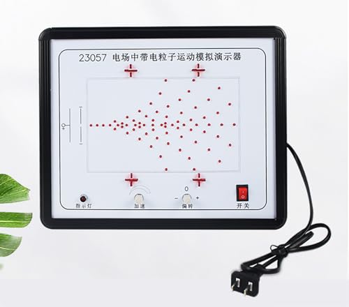 Charged Particle Motion Model, Simulation Demonstrator Of Motion Of Charged Particles, Simple Interface, Acceleration/Offset Demonstration, for Teaching von Generisch