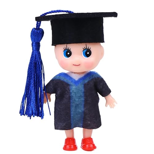 Charmante Miniatur-Bachelor-Uniform-Puppe, Abschlussgeschenk, Quasten-Spielzeug, ideale Schreibtisch-Dekoration von Generisch