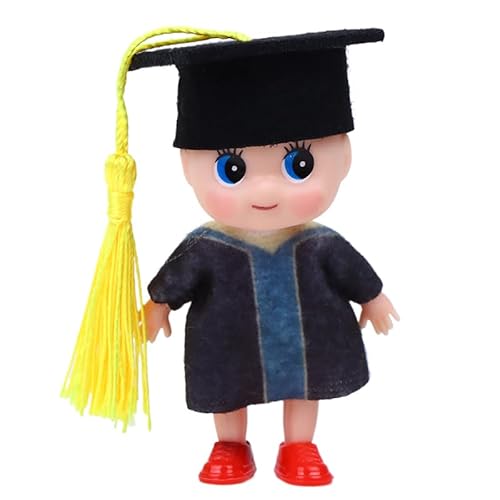 Charmante Miniatur-Bachelor-Uniform-Puppe, Abschlussgeschenk, Quasten-Spielzeug, ideale Schreibtisch-Dekoration von Generisch