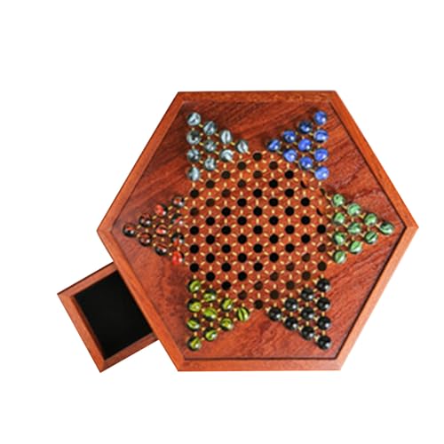 Checkers Brettspiel - Klassische hölzerne chinesische Checker Halma Brettspiel | Chinese Checkers Desktop -Spiel | Chinese Checkers Booard Game | Bildungsstrategiespiel für alle Altersgruppen Checkers Brettspiel - Klassische hölzerne chinesische Checker Halma Brettspiel | Chinese Checkers Desktop -Spiel | Chinese Checkers Booard Game | Bildungsstrategiespiel für alle Altersgruppen von Generisch