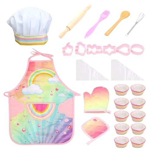 Children Cooking Set, Kids Baking & Cooking Playset, Toddler Pretend Kitchen Tools 3+, Fun & Educational Kitchen Toys, 8.86x11.02x1.18 Inches, for Boys & Girls Children Cooking Set, Kids Baking & Cooking Playset, Toddler Pretend Kitchen Tools 3+, Fun & Educational Kitchen Toys, 8.86x11.02x1.18 Inches, for Boys & Girls von Generisch