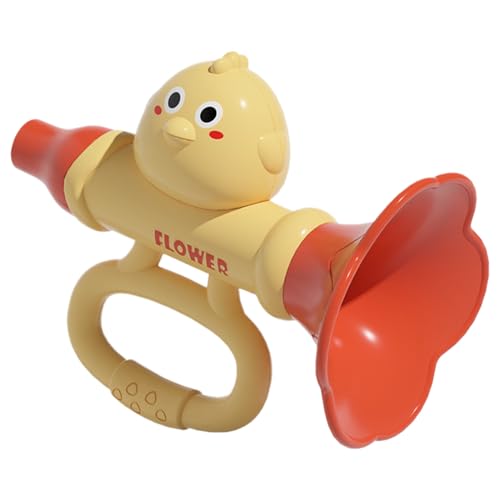 Children Toy Trumpet, Educational Bird Horn Instrument Kids Music Learning and Sound Play, ABS Material, Cute Portable Toy for Home Nursery Kindergarten Preschool Entertainment, 12x7x10cm von Generisch