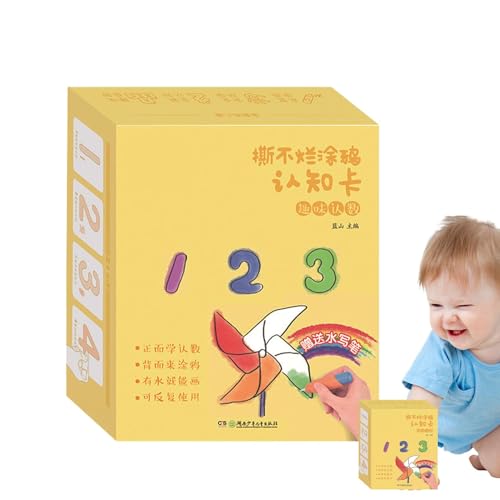 Children's Painting and Coloring Book, Graffiti Cognitive Card for Kids, Durable Painting Cards for, Kids Pocket Learning Cards, Tear-Resistant Graffiti Cards, Educational Painting Toys Children's Painting and Coloring Book, Graffiti Cognitive Card for Kids, Durable Painting Cards for, Kids Pocket Learning Cards, Tear-Resistant Graffiti Cards, Educational Painting Toys von Generisch