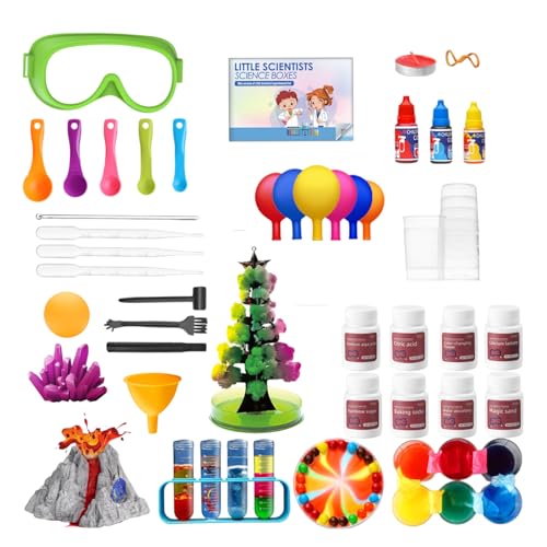 Children's STEM Lab Set - Bildungswissenschaftsaktivitäts -Kit, dye - -Experimente | 132 Wissenschaftliche Projekte Für Kinder Ab 8 Jahren, Zu Hause Lernspaß, Geschenk Für Junge Wissenschaftler von Generisch