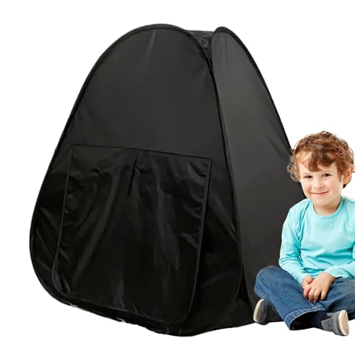 Children's Sensory Corner Tent - Calm Down Hideaway Tent for Play and Sleep | Indoor Outdoor Black Sensory Tent, Relaxation Space for Kids, Sensory Play Equipment for Privacy, fócus, and Comfort Children's Sensory Corner Tent - Calm Down Hideaway Tent for Play and Sleep | Indoor Outdoor Black Sensory Tent, Relaxation Space for Kids, Sensory Play Equipment for Privacy, fócus, and Comfort von Generisch