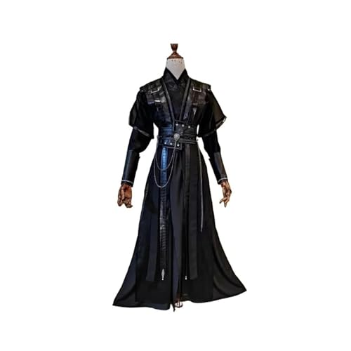 Chinesische Traditionele Hanfu Kleding Mannen Vintage Cosplay Mann Japanse Samurai Paar Oude Volksmütze Halloween (Größe XL) von Generisch
