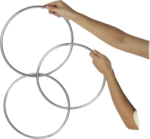 Chinesischer Verbindungsring, 3 Stück, Metallringe, Zaubertricks für Magier, Bühne, Zauberrequisiten Chinesischer Verbindungsring, 3 Stück, Metallringe, Zaubertricks für Magier, Bühne, Zauberrequisiten von Generisch