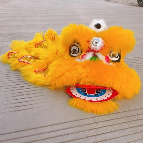 Chinesisches Löwen-Tanz-Kostüm-Set, realistisch und lustig für Kinder, perfekt für Cosplay, Schulaufführungen und kulturelle Shows Chinesisches Löwen-Tanz-Kostüm-Set, realistisch und lustig für Kinder, perfekt für Cosplay, Schulaufführungen und kulturelle Shows von Generisch
