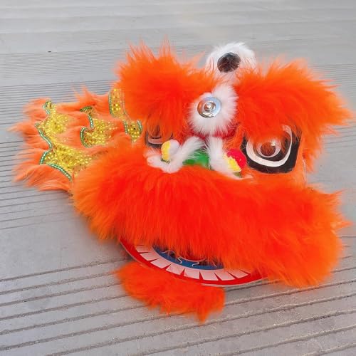 Chinesisches Löwen-Tanz-Kostüm-Set, realistisch und lustig für Kinder, perfekt für Cosplay, Schulaufführungen und kulturelle Shows Chinesisches Löwen-Tanz-Kostüm-Set, realistisch und lustig für Kinder, perfekt für Cosplay, Schulaufführungen und kulturelle Shows von Generisch