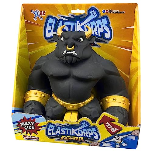 Cicaboom Elastikorps Fighter 2 - Wrestling - He-Man - Fighter - Monster Collection Giga Size - Maxy Size - Nano Size - Auswahl (Maxy Size - Figur Agnus Black) von Generisch