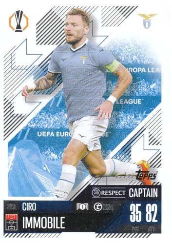 Ciro Immobile t 7.5M Stürmer SS Lazio Topps Match Attax Fußball Sammelkarte 369 von Generisch