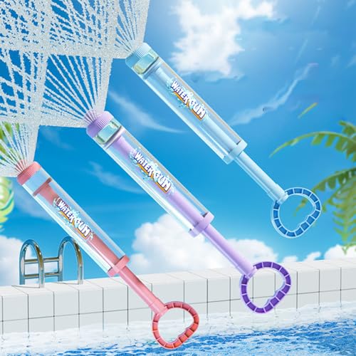 Cithway Feuerwerk Wasserpistole,1/2/3 Stück 2025 Neue Romantisches Feuerwerk Wasserpistole für Paare, Baden,Pool, Party (Pink+Blue+Purple) von Generisch